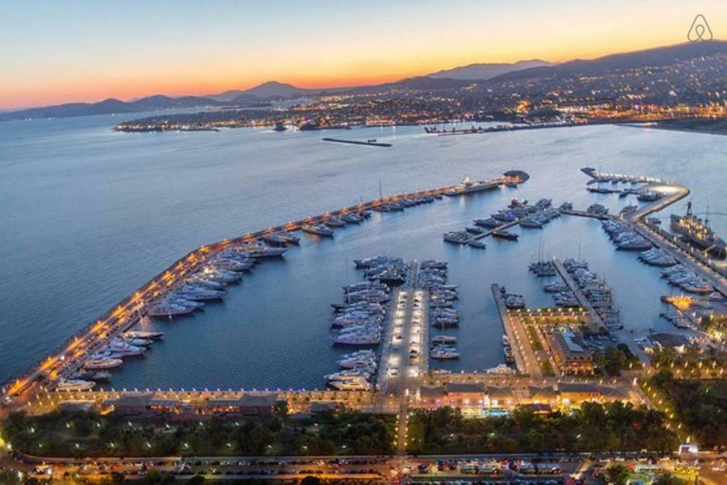 Alimos Marina Huge 3Bd Apartment Athens Luaran gambar